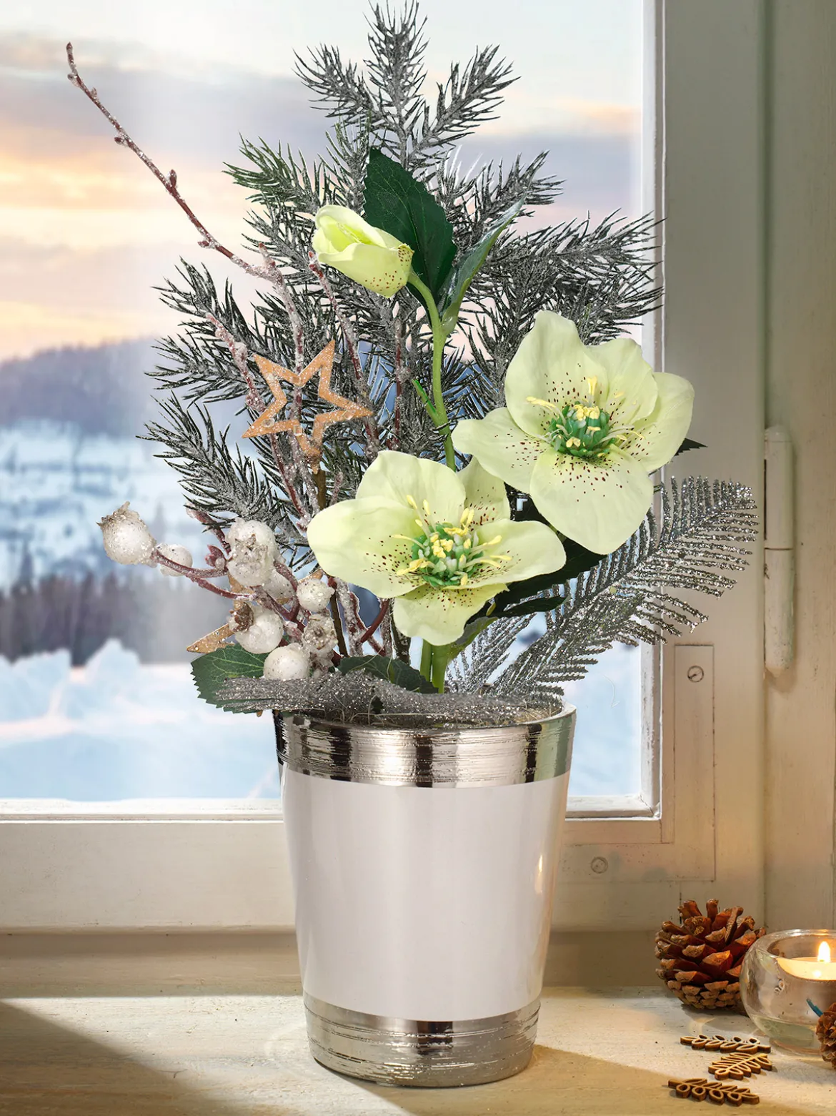 Arrangement „Christrose“