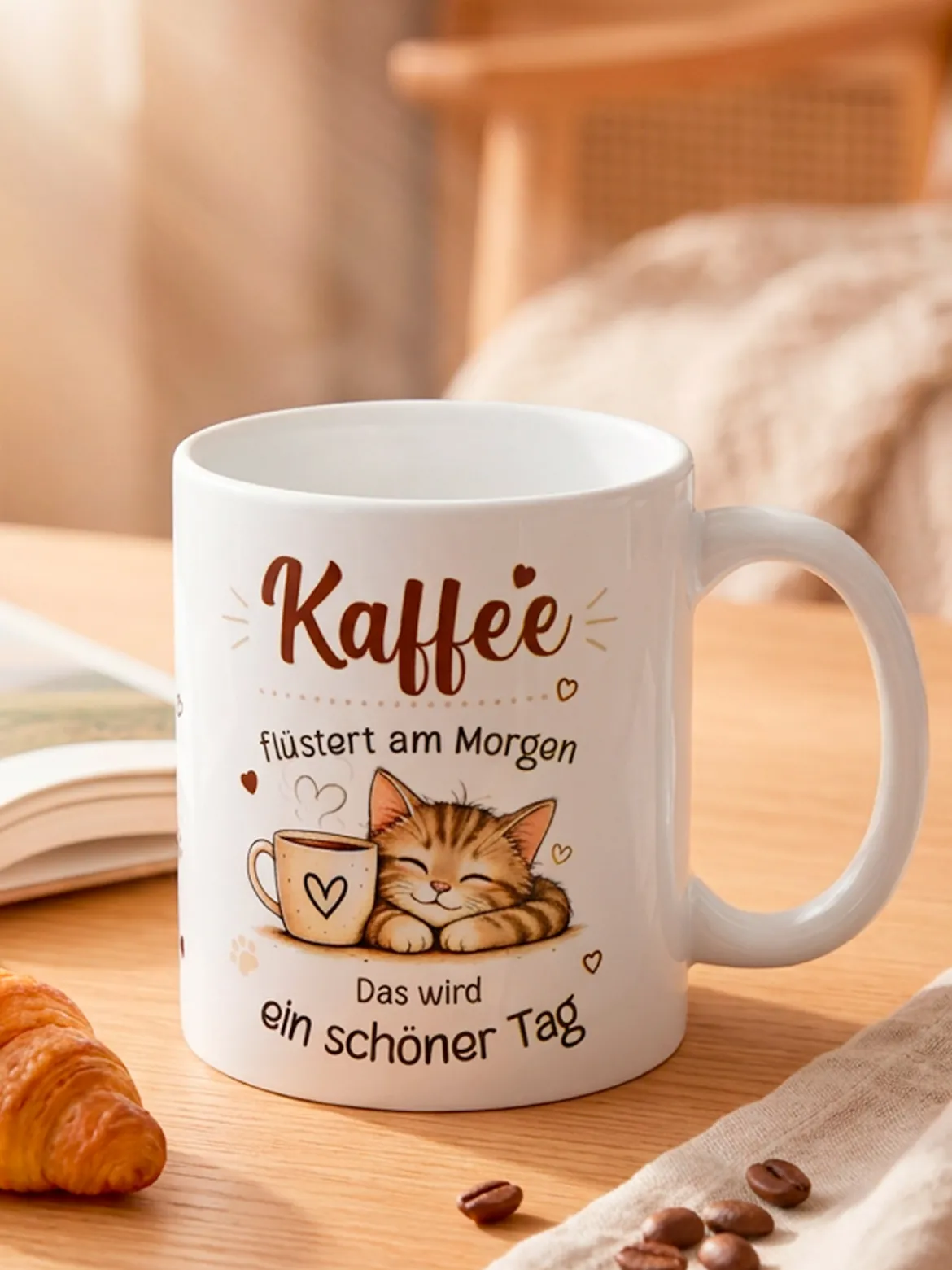 Becher „Kaffee am Morgen“