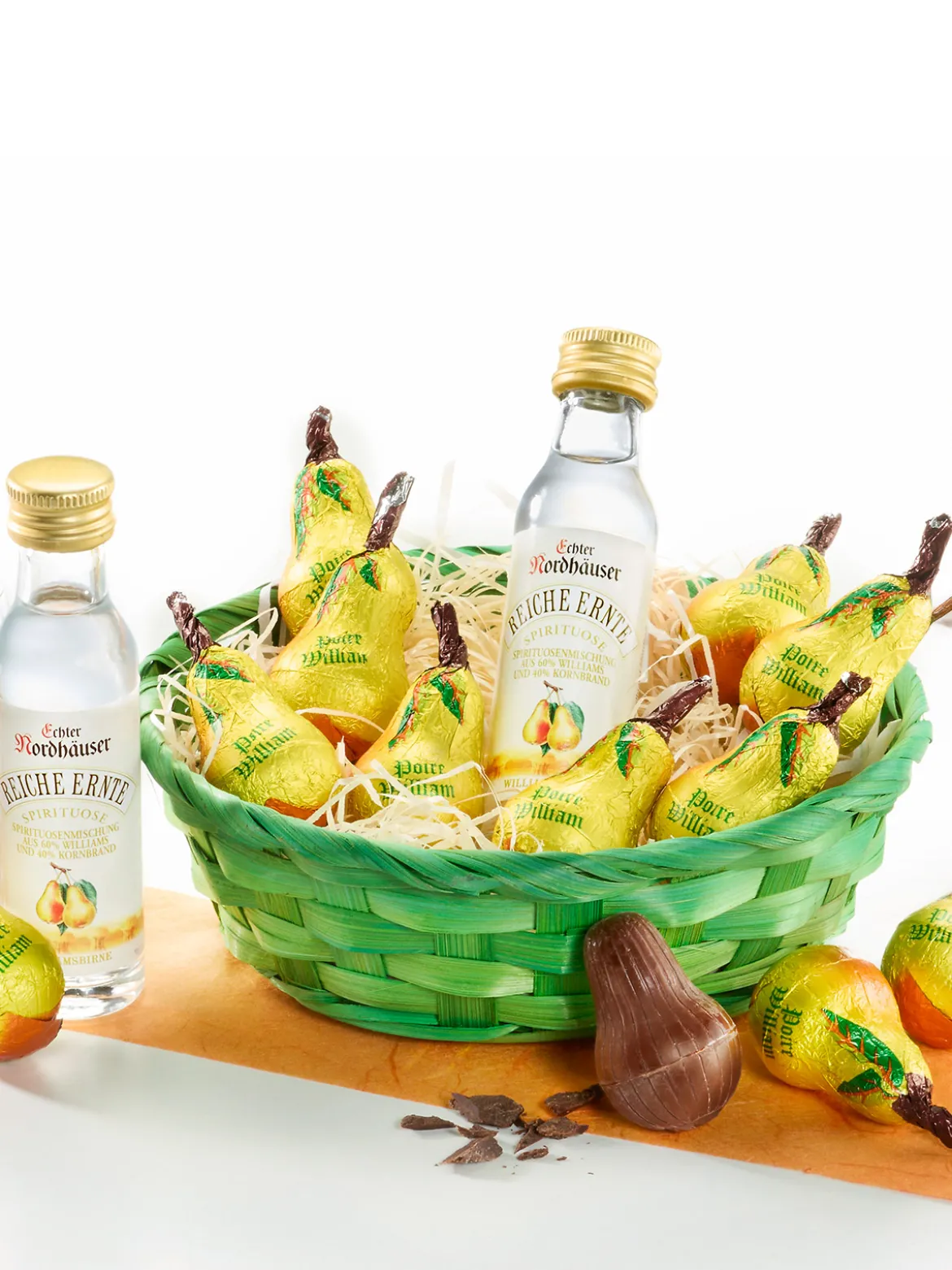 Beschwipstes Birnenkörbchen