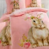 Bettwäsche-Set „Hase Rosa“