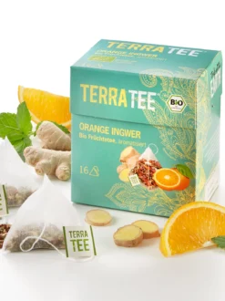 BIO Früchtetee „Orange & Ingwer“
