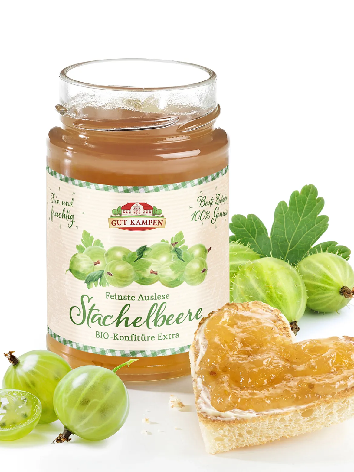 BIO Stachelbeer-Konfitüre Extra