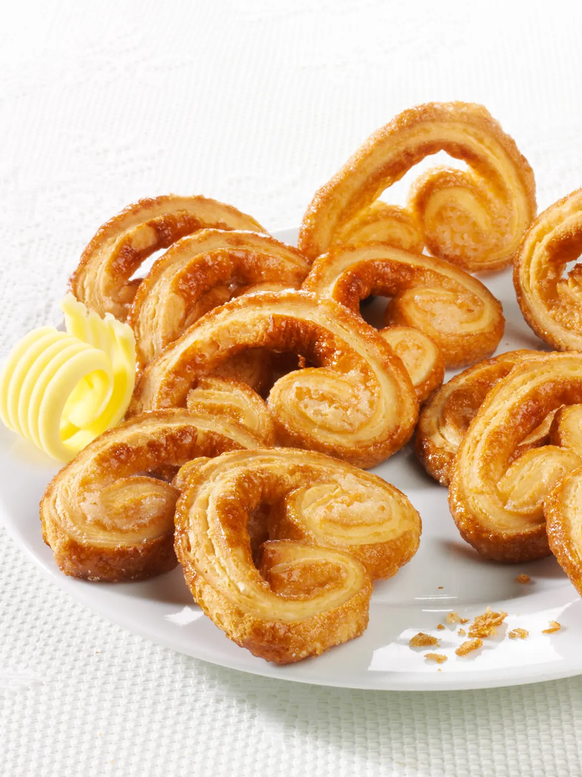 Blätterteigöhrchen