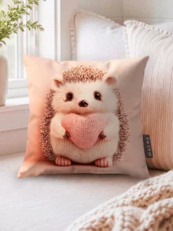 Dekokissen „Igel-Liebe“