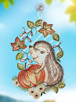Fensterbild „Igel“