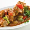 Feuriges Schaschlik