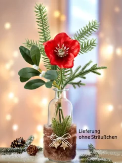 Flaschenvase „Winter“