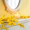 Forsythien-Girlande