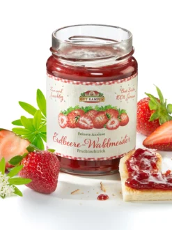 Fruchtaufstrich Erdbeere-Waldmeister