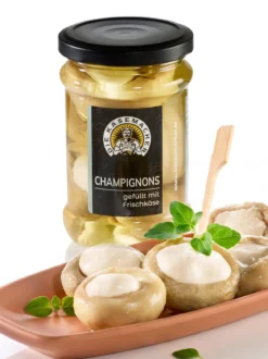 Gefüllte Champignons