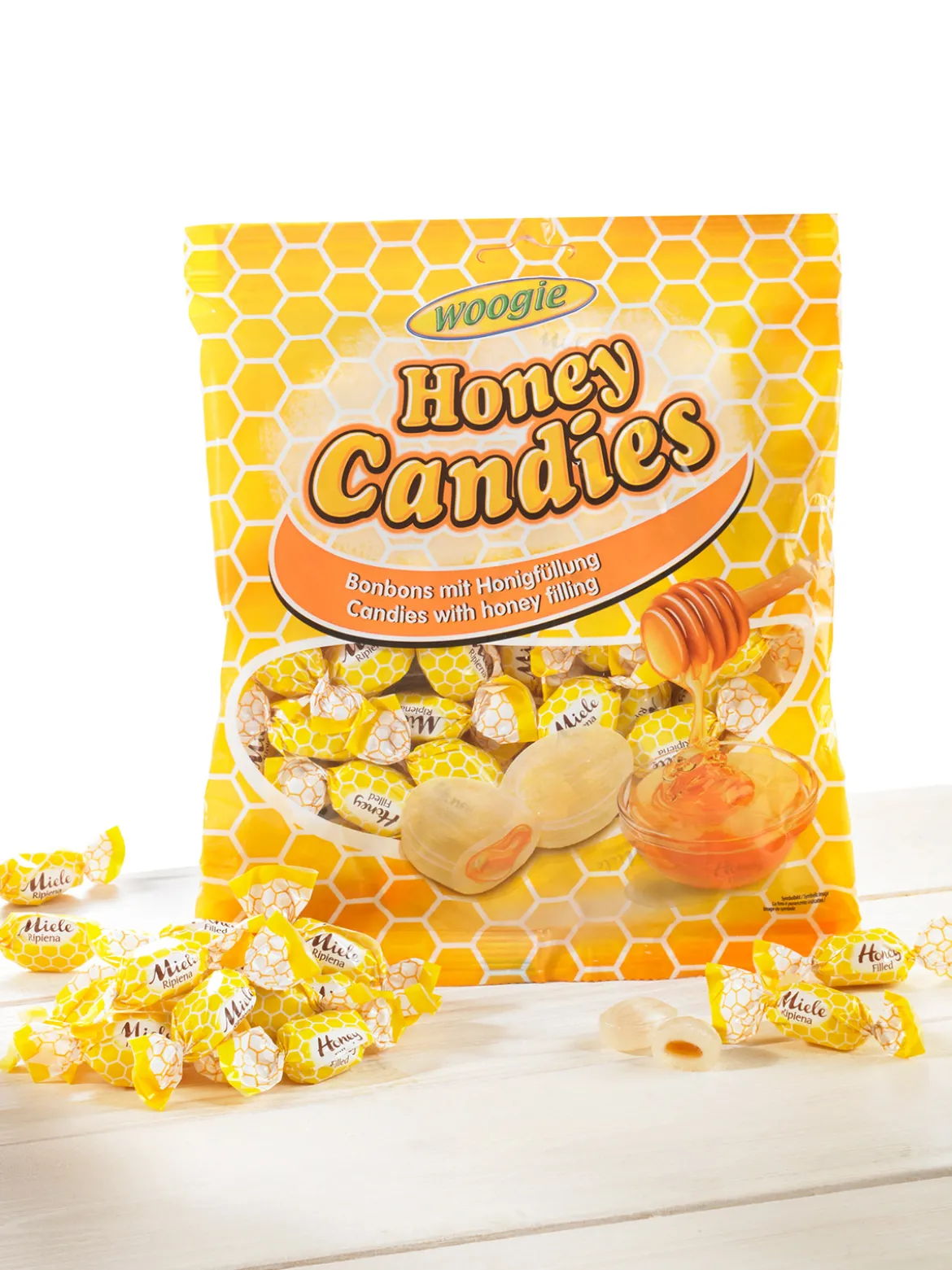 Gefüllte Honig-Bonbons