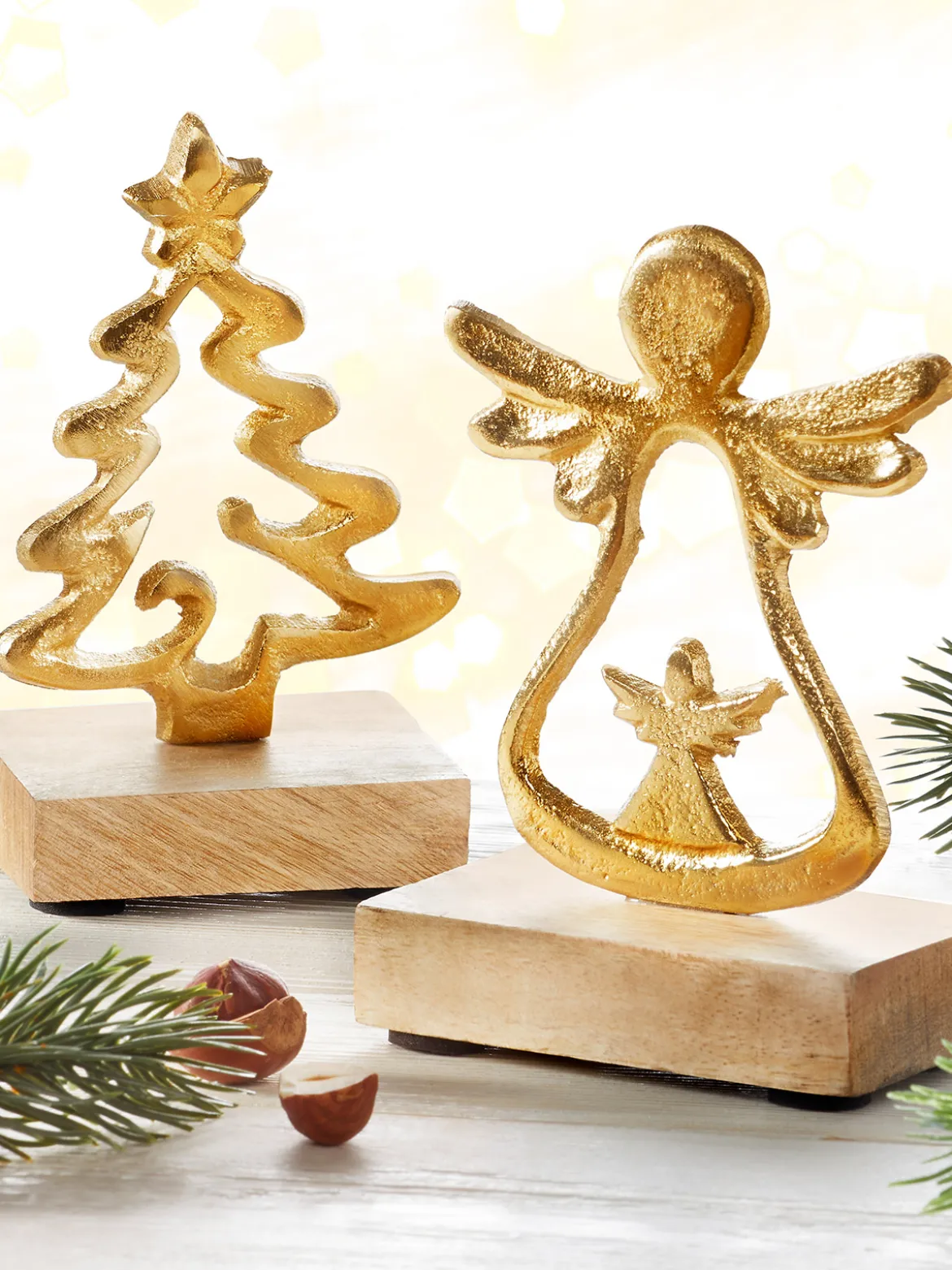 Goldengel & Goldtanne