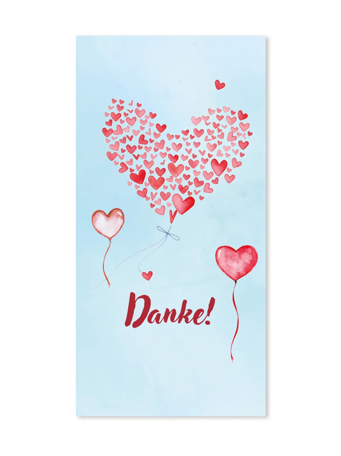 Grußkarte „Danke“