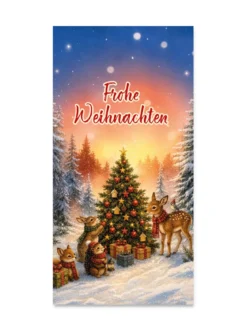 Grußkarte „Frohe Weihnachten“