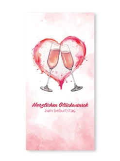 Grußkarte „Herzlichen Glückwunsch“