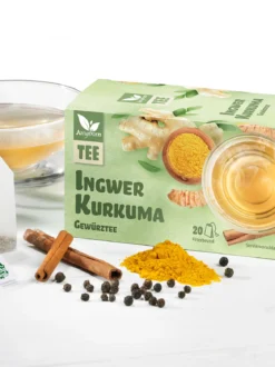 Ingwer-Kurkuma-Gewürztee