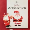 Karte mit Holzaufsteller „Santa“