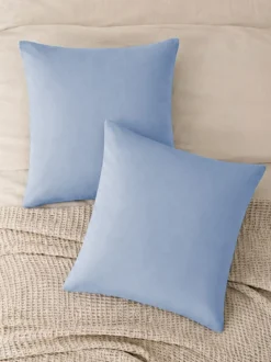 Kissenbezug „Pauline“, Hellblau