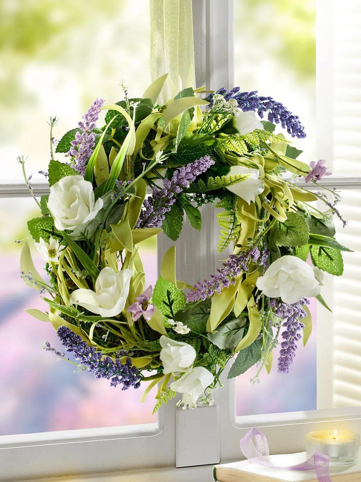 Kranz „Rosen & Lavendel“
