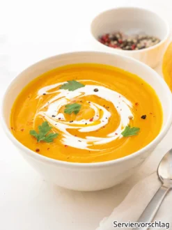 Kürbis-Cremesuppe
