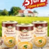 Kürbis-Cremesuppe „3 für 2“