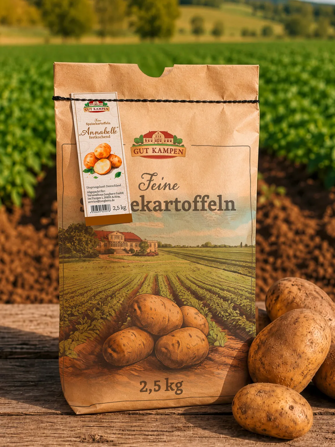 Landkartoffeln „Annabelle“