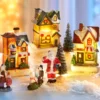 LED-Deko-Set „Weihnachtsdorf“