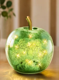 LED Glas-Apfel