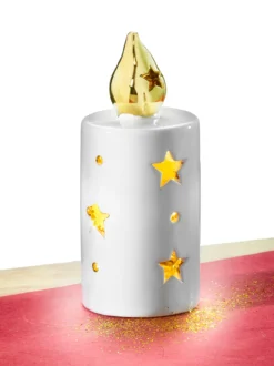 LED-Kerze „Goldlicht“