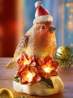 LED-Rotkehlchen „Holly“