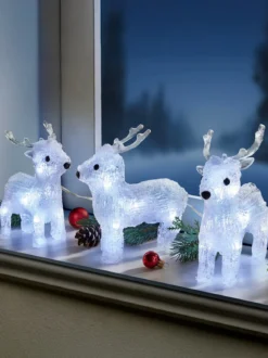 LED-Trio „Rentiere“