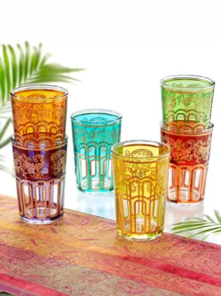 Marokkanisches Teegläser-Set