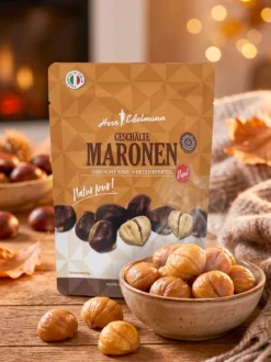 Maronen, geschält