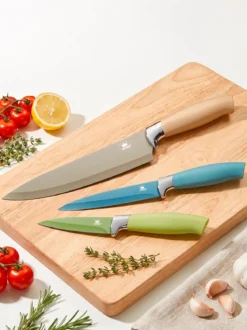 Messer-Set „Metallic“, 3-teilig