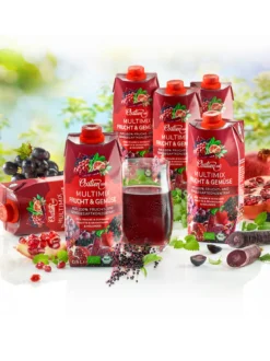 Oxitien 100, „Multifrucht Plus“ Bio-Saft, 6er