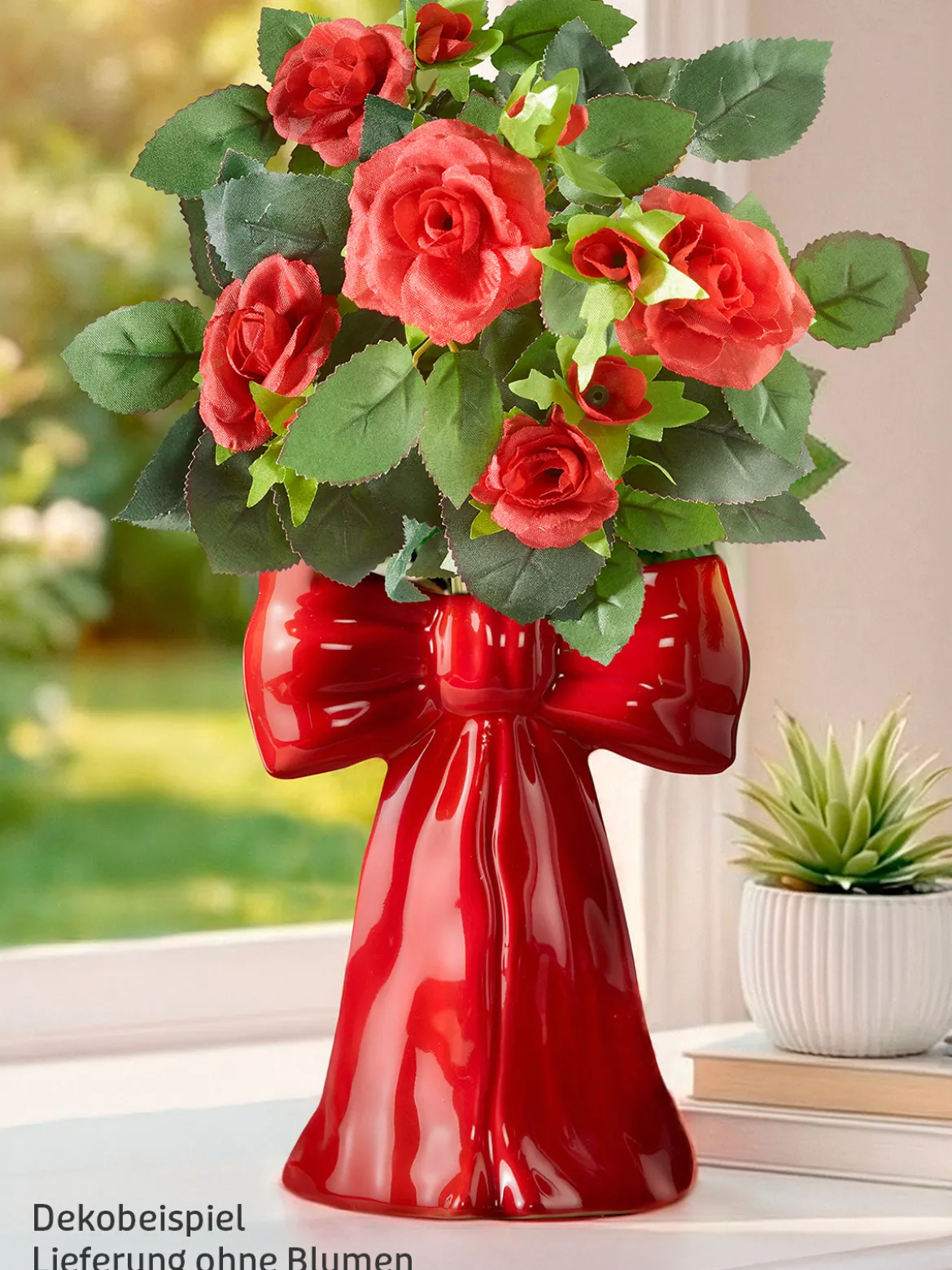 Porzellanvase „Schleife“