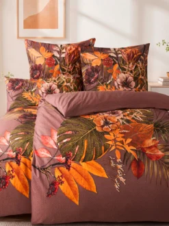 Premium Bettwäsche-Set „Herbstblüte“