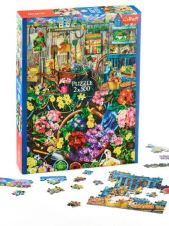 Puzzle „Garten-Paradies“