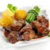 Rinderbäckchen in Rotweinsauce