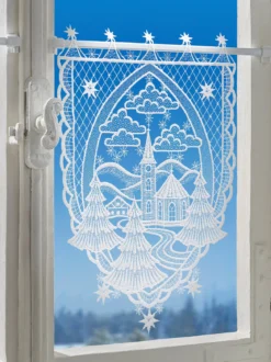 Scheibenhänger „Winterkirche“