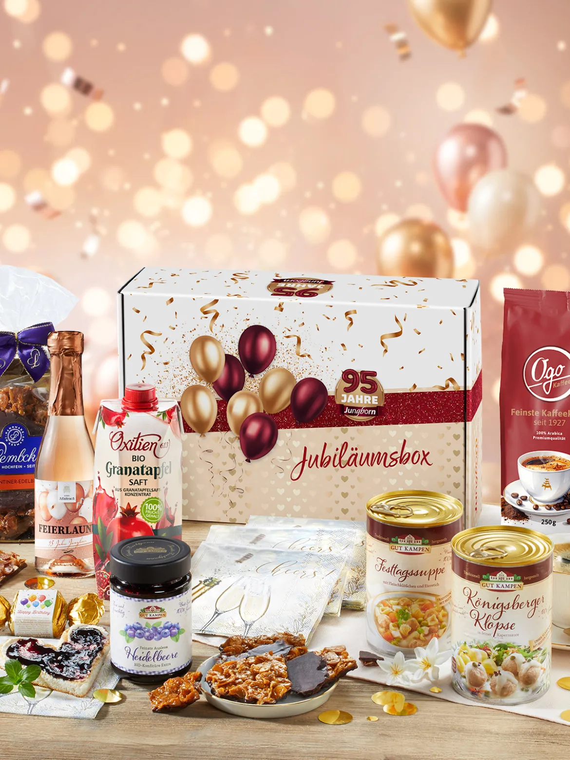 Schlemmer-Box „95 Jahre Jungborn“