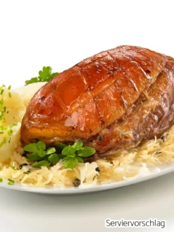 Schäufele, gebraten