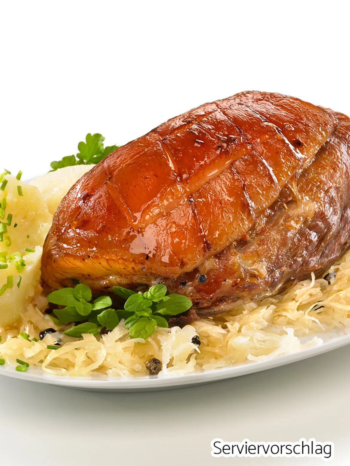 Schäufele, gebraten