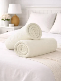 Spannbettlaken „Leni“, Creme