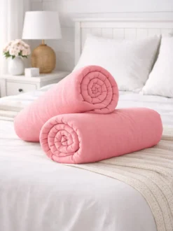 Spannbettlaken „Leni“, Rosé