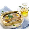 Sprotten mit Zitrone