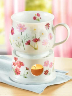 Stövchen & Becher „Cosmea“