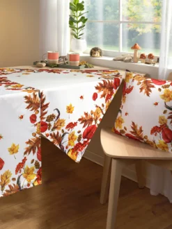 Tischwäsche-Serie „Herbstlaub“