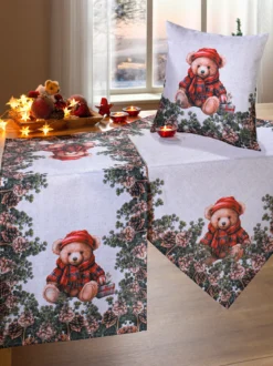 Tischwäsche „Weihnachtsteddy“