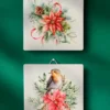 Wandbilder-Duo „Weihnachtsstern“